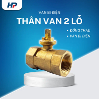 Thân Rời Van Bi Điện Đồng Thau 21mm/27mm/34mm/42mm/49mm/60mm - Tự Động, Chống Ăn Mòn