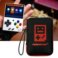 Miyoo Mini Plus Protective Case Suitable for Miyoo Retro Handheld Game Console Portable Storage Bag Dustproof Anti-fall