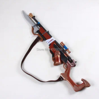 Overwatch Halloween Terror Ana Amari Skin Corsair Weapon Cosplay Replica Gun Prop