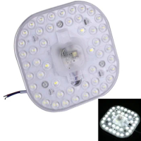 220V Led Module Light 18W 36LED Replace Ceiling Lamps Lighting Source Energy Saving Indoor White for Kitchen Bedroom