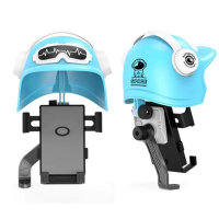 【Funtaitai】小頭盔機車手機支架