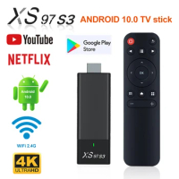 Smart TV Stick Android 10 H313 4K HDR TV Receiver 2.4G WiFi HDMI-compatible Media Player 1GB+8GB Set Top Box For Google YouTube