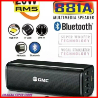 GMC 881A Speaker Portable BLUETOOTH - KECIL KECIL SUARA MANTAP