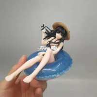 Anime My Teen Romantic Comedy Yukinoshita Yukino swimsuit with Swimming circle version Figure Collection Model Toys 13cm
