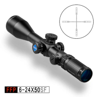 Discovery Scope Long Range Riflescope Side Wheel Parallax Optic Sight Rifle Hunting Scope Sniper Rifle Sight Hunting Accessories