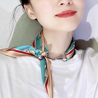 三十而已王漫妮同款絲巾扣環百搭兩用高檔小方巾扣簡約優雅馬銜扣
