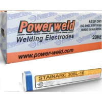 Hot Sale Powerweld 308L Stainless Steel Electrode Welding Rod 2.6mm 3.2mm 2.5KG/PKT MMA WELDING MACH