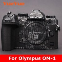 OM1 Decal Skin Vinyl Wrap Film Camera Body Protective Sticker Protector Coat For Olympus OM-1 FLLM3 FL LM3 FL-LM3