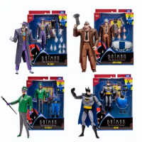 McFarlane Animated Adventure LOCK-UP Set Joker Gordon Sheriff Batman Riddler Movable Action Figure Model Multiverse Toys Gifts