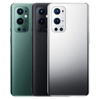 For OnePlus 9 Pro Back Battery Cover With Camera Frame Rear Battery Glass Door Housing Case Repair Assembly Replacement