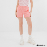 Hang Ten-女裝-REGULAR FIT經典短褲-粉紅色