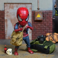 In Stock 18cmegg Attack Action The Spiderman Homecoming Anime Action Figure Collectible Desktop Decoration Model Kids Toy Gift