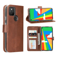 Luxury Business Phone Case For Google Pixel 5 5XL Coque PU Leather and TPU Cover Case For Google Pixel 5XL Funda Phone Bags