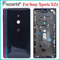 New Battery Housing Door Back Cover Case For Sony Xperia XZ3 Battery Cover Housing 6.0" For Sony XZ3 Battery Cover Replacement
