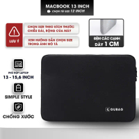 Túi chống sốc Macbook Air, Macbook Pro Gu Bag các đời, sử dụng cho cả Macbook M1, chống  sốc laptop