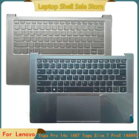 New For Lenovo Yoga Pro 14s IAH7 Yoga Slim 7 ProX 14ARH7 Laptop Upper Case Palmrest Cover backlit keyboard