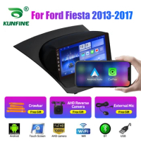 Car Radio For Ford Fiesta 2009-2017 2Din Android Octa Core Car Stereo DVD GPS Navigation Player Multimedia Android Auto Carplay