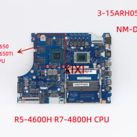 NM-D191 for lenovo ideapad Gaming 3-15ARH05 laptop motherboard with R5-4600H R7-4800H CPU GTX1650 GTX1650TI 4G GPU100% test work