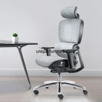 Ergonomic Office Chairs with Footrest Computer Gaming Chair Swivel Rolling Chair Comfortable Armchair Mesh Desk Chair Furnitures