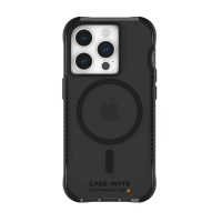 【CASE-MATE】iPhone 15 Pro Tough Grip Plus D3O 強悍防滑防摔保護殼MagSafe(霧黑)
