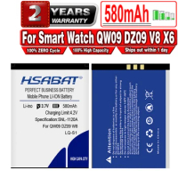 LQ-S1 AB-S1 LQ-A1 JHCY-S1 LQ-A1 580mAh Battery For Smart Watch QW09 DZ09 W8 DZ09,A1,V8,X6 HLX-S1 GJD DJ-09 M9 FYM-M9 JJY-S1 GPS