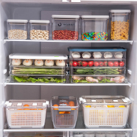 密封罐塑料食品罐五谷雜糧收納罐冰箱收納盒防潮防蟲儲存罐儲物罐