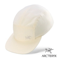 【ARCTERYX 始祖鳥】Calidum 5 Panel Wool 羊毛保暖棒球帽子.遮陽帽.鴨舌帽_X000007194 絹絲白