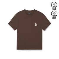 【MLB】涼感速乾 小Logo短袖T恤 聖地牙哥教士隊(3ATSB0443-13BRD)
