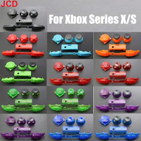 5in1 For Xbox Series X S Controller LB RB Button Strip Middle BaffleStrip Cross Direction Keys Analog Joystick Cap D-Pad Button