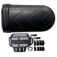aimey กล่องเครื่องมือมอเตอร์ไซค์กันน้ำ กล่องเก็บของตกแต่งด้านข้าง สำหรับ BMW R1250GS R1300GS สำหรับ 