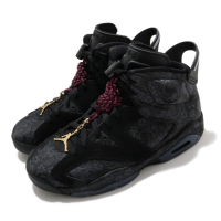 Nike 籃球鞋 Air Jordan 6 Retro 女鞋 經典 AJ6 復刻 絲綢面料 中國風 穿搭 黑紫 DB9818001