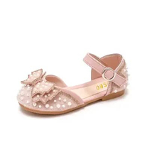 Sepatu Flat Anak Perempuan – Flat Shoes Pantofel Cewek & Bayi Perempuan Model Lucu Import 34( insole