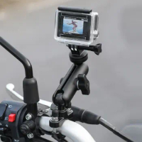 Motorcycle Camera Holder Handlebar Mirror Mount Bracket For Ducati 748 hypermotard 821 monster 796 749 monster s4r 1098
