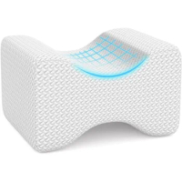 Memory Foam Knee Pillow Back Support Align Spine Pregnancy Body Pillows for Side Sleepers for Orthopedic Sciatica Back Leg Hip