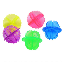 4pcs EcoFriendly Reusable Dryer Ball Replace Laundry Washer Fabric Softener Wrinkle Releasing Dryer Ball In Laundry Balls