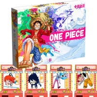 Newest One Piece Collection Cards Search for Lost treasure 4 Character Luffy Nami Booster Box Table Games Toys Christmas Gifts