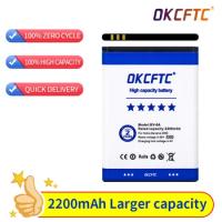 High Quality 2200mAh 3.85V BV-6A BV 6A BV6A Rechargeable Battery for Nokia Banana 2060 3060 5250 C5-03 8110 4G Phone Batteries