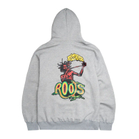 POT MEETS POP - STRICTLY ROOTS HOODIE GREY FW`23