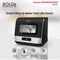 BOLDe SALERNO Smart Dishwasher Mesin Pencuci Piring