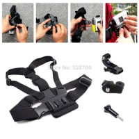 Accessories Chest Strap Belt Mount for GoPro Sony X3000 X1000 AS300 AS200 AS100 AS50 AS30 AS20 AS15 AS10 RX0 AZ1 mini Action Cam