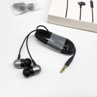 Earphone For Xiaomi 3.5mm In-Ear Capsule Earphones With Microphone Wire Control Hybrid Headphone For Xiaomi Redmi Mobile Phones