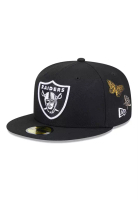 New Era New Era x FELT Las Vegas Raiders NFL Black 59FIFTY Fitted Cap