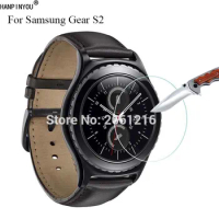 New 9H 2.5D Tempered Glass Screen Protector For Samsung Gear S2 / Classic SmartWatch Protective Film + Clean Tools