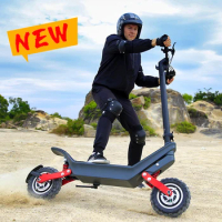 NEW 48V 1000W dual motor Off road All Terrain Electric Scooter 11 inch fat tire 100KM longer rang mobility e scooters for adult