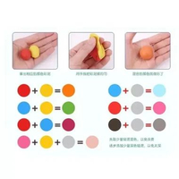 Magic Clay - Clay 12 Warna - Plastisin Lilin Mainan Edukasi Anak Zipper Lock / Edukasi Dan Kreativit