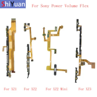 Power On Off Button Volume Switch Control Flex Cable Ribbon For Sony XZ1 XZ2 XZ2 Mini XZ3 Power Volume Side Button Flex
