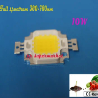 10pcs 10w full spectrum 380-780nm ,10w DIY led grow light chip for growth and bloom,10w led grow light chip