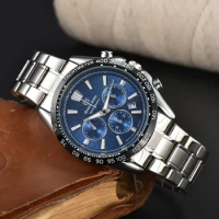Business Original Grand Relogio Masculino Seiko Watches Mens Multifunction Automatic Date AAA Watch Men Steel Sports Male Clocks