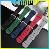 Soft Rubber Silicone Strap For Casio GM2100 GA2100 DW5600 Belt For Men Wowem Waterproof Replaceable Wristband Bracelet 16mm