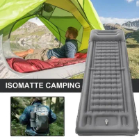 12cm Thickened Air Mattress With Built-in Pillow Camping Sleeping Mat Pump Waterproof Ultralight Sleeping Mat Camping Mattress